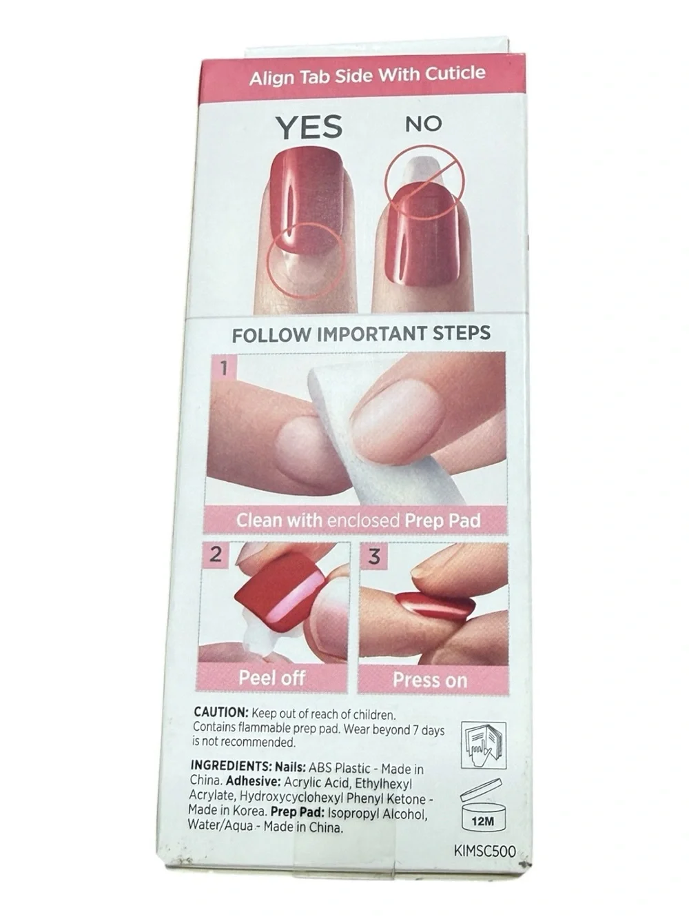imPRESS KISS Press-On Manicure Set - “Giggle Giggle” Short Length